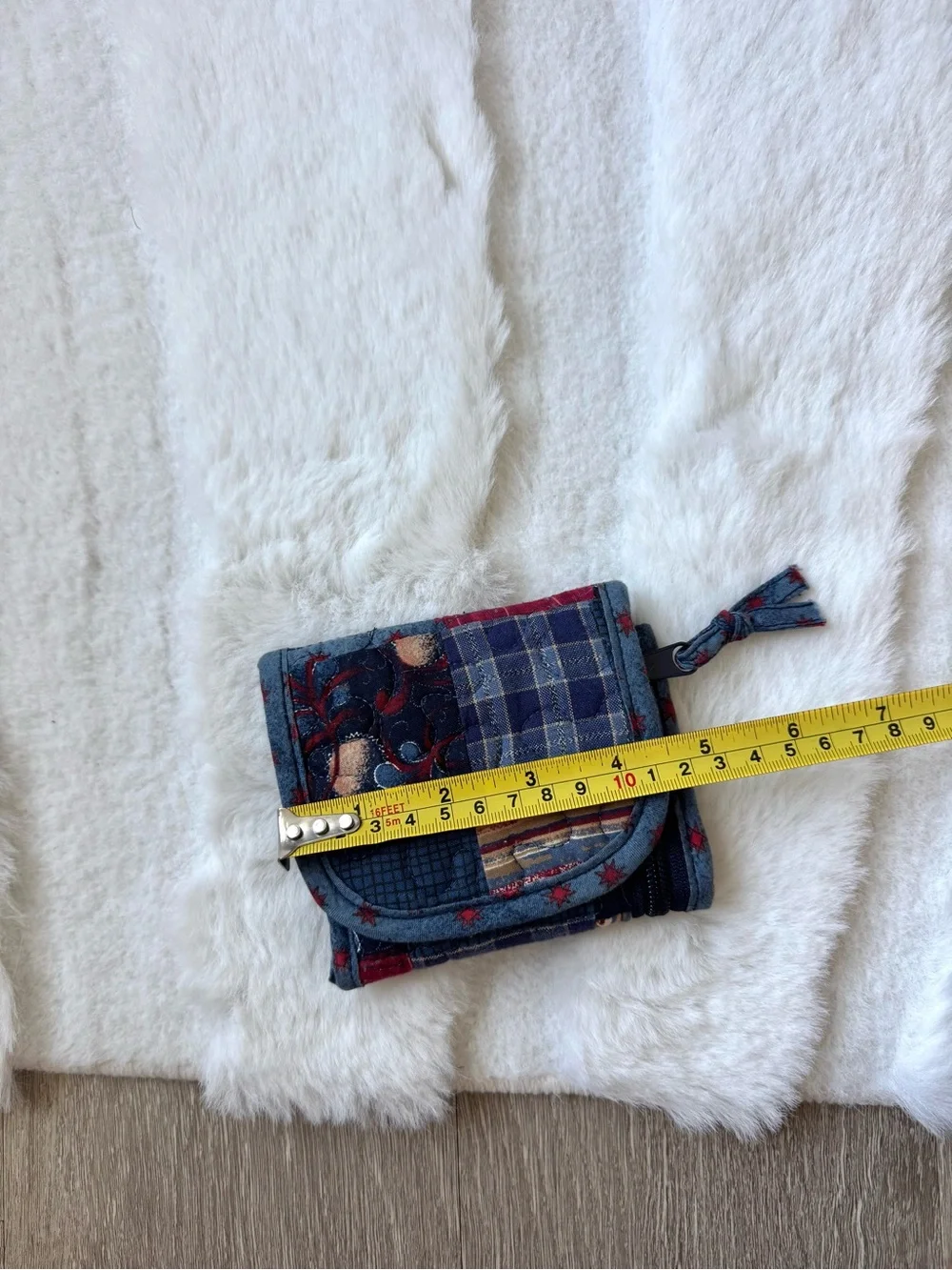 Donna Sharp Quilted Patchwork Cotton Trifold Wallet